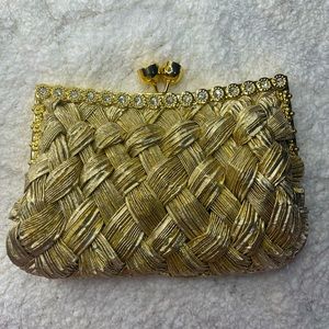 Gold Clutch purse